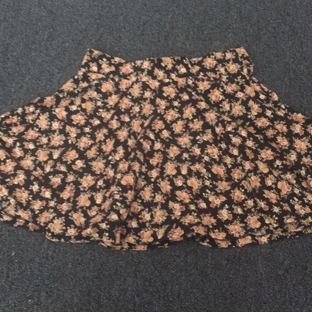 Urban Outfitters floral skater skirt